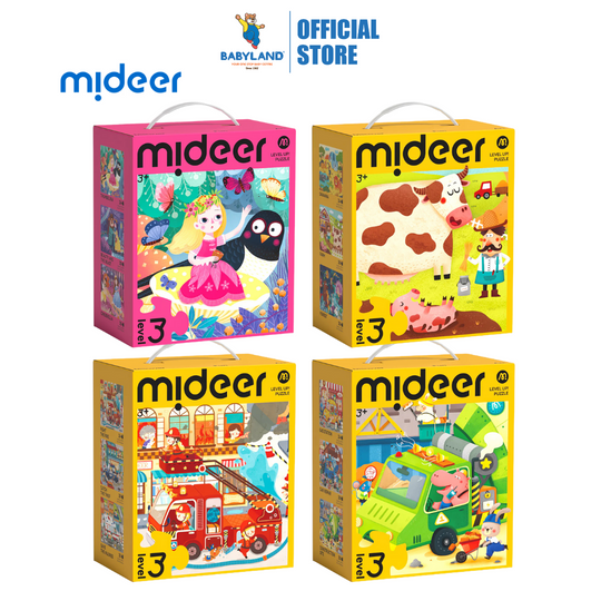 Mideer Level Up! Puzzle - Level 3 ( 3Y+)