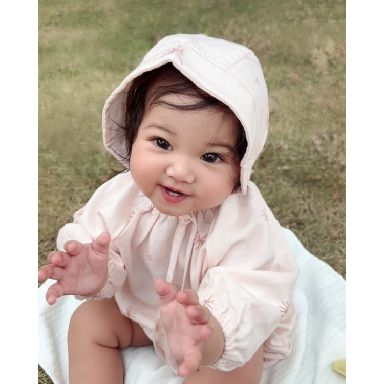 Saeson Classic Bubble Romper Set 100% Tencel