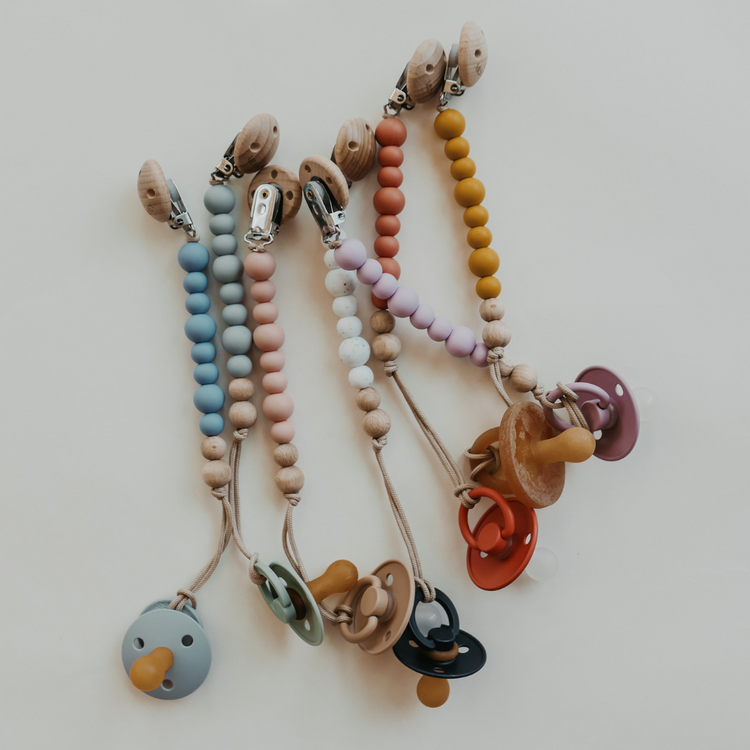Mils and Key the CLASSIC Pacifier Clips (0m+)