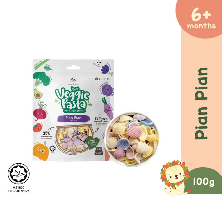 Double Happiness Veggie Pasta (6m+)