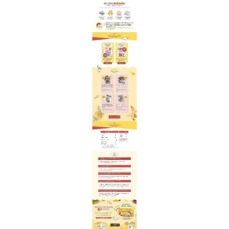 Maoup 3-IN-1 Hairball Wellness Control (30 sachets) - All cat ages and breeds