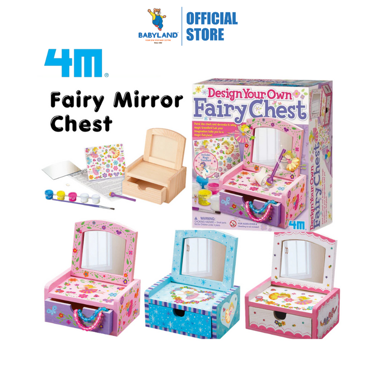 4M Fun Craft - Design Your Own Fairy Chest (5Y+)