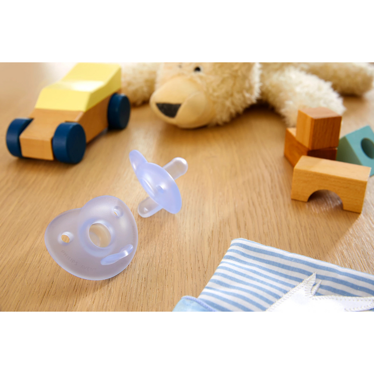 Philips Avent Curved Soothie (0-6m) (2pcs)