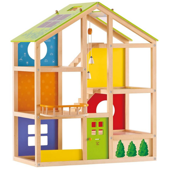 Hape 3401 All Season House - Furnished For Kids Age 3+ Years