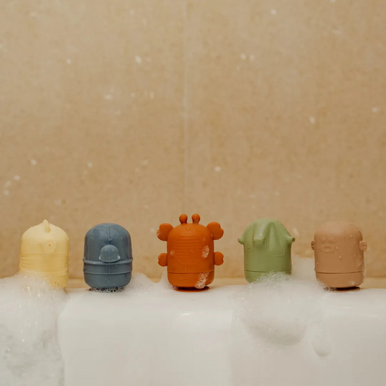 Mils and Key Mould-Free Bath Toys - Set of 5