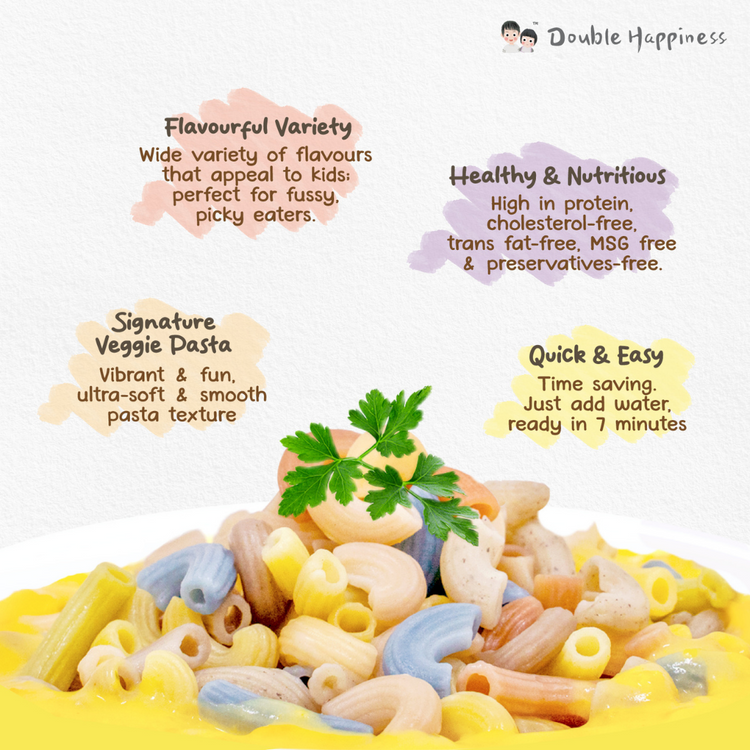 Double Happiness Quick Cook Creamy Pasta 70G (12m+)