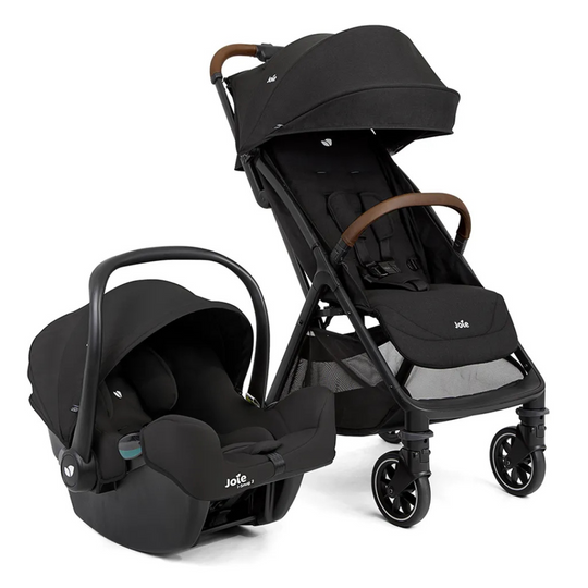Joie Pact Pro Travel System (Birth to 22kg) | Pact Pro Stroller with i-Snug 2 Infant Carrier Car Seat