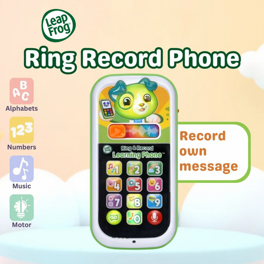 LeapFrog Scout's Ring & Record Learning Phone (6m+)