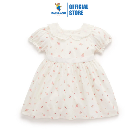Purebaby Organic Rosebud Print Dress