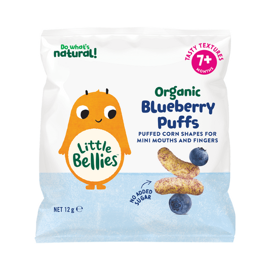 Little Bellies Organic Baby Puffs (12g) (7m+)