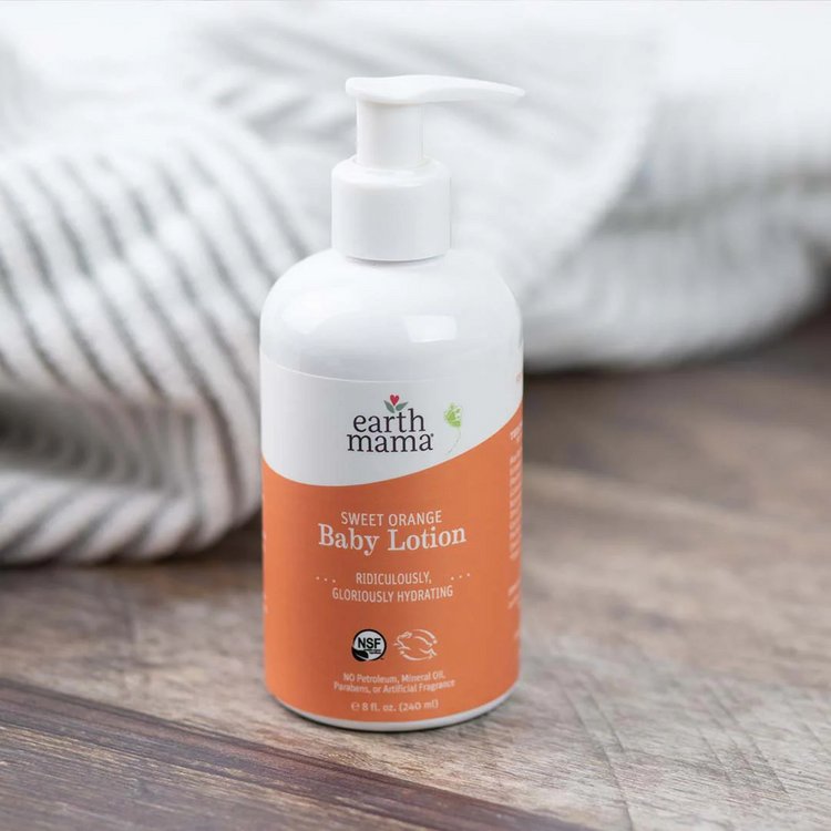 Earth Mama Sweet Orange Baby Lotion 240ml