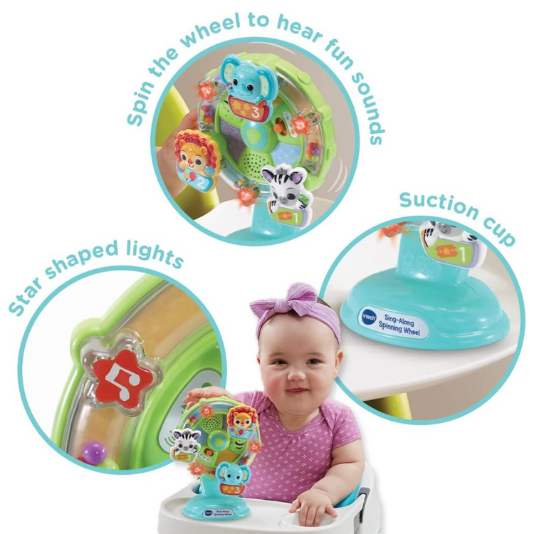 Vtech 165963 Sing Along Spinning Wheel (6m+)
