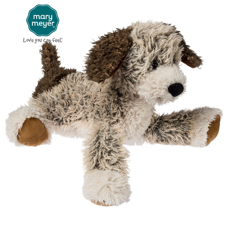 Mary Meyer Fabfuzz Lying Scruffy Puppy - 18″