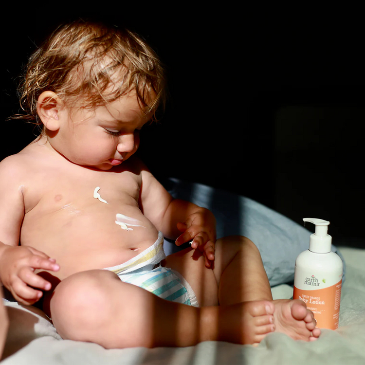 Earth Mama Sweet Orange Baby Lotion 240ml