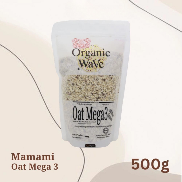 Mamami Organic Wave Oat Mega3 (500g)