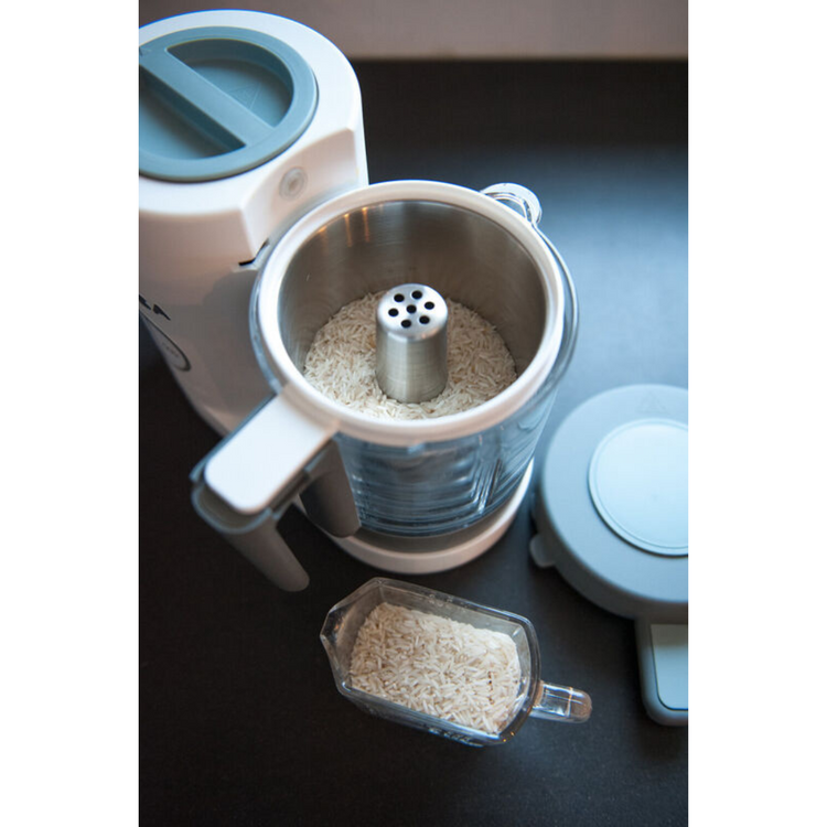 Beaba Babycook Neo Pasta & Rice Cooker - Easily steam cook baby's starchy foods (rice, pasta, grains)
