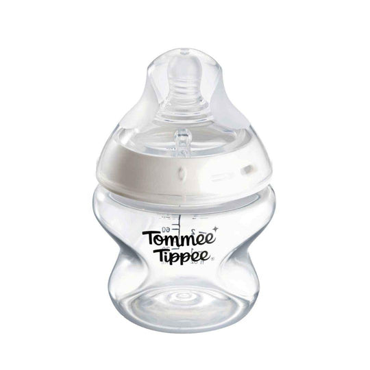 Tommee Tippee Natural Start PP Bottle 150ml - Slow Flow Teat, BPA-Free, Anti-Colic Valve