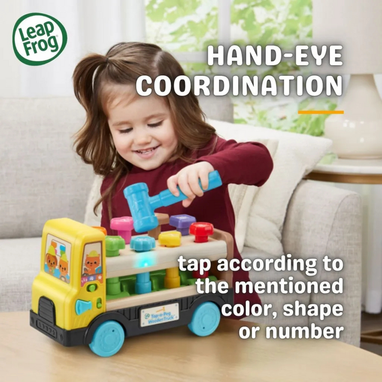 LeapFrog Tap-a-Peg Wooden Truck (2Y+)
