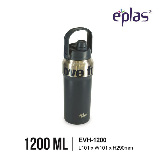 EE JIA Eplas Tempro Vacuum Flask 1200ml (EVH-1200) (Random Colour)