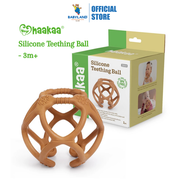 Haakaa Silicone Teething Ball (3m+)