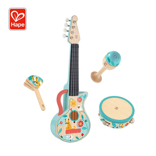 Hape 4 In 1 Ukulele Set