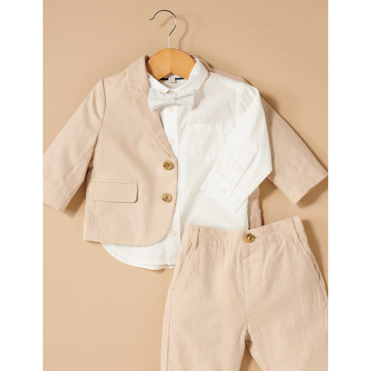 Purebaby Organic Classic Shirt - Vanilla