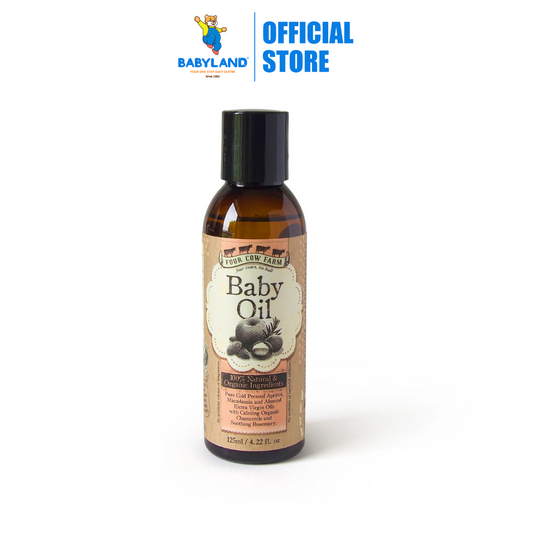 Four Cow Farm Baby Oil (125ml)