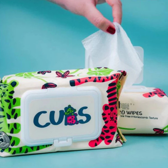 CUBS 99% H20 Wipes – 80 sheets wet wipes