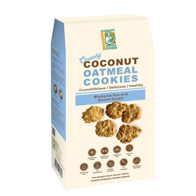 Radiant Oatmeal Natural Cookies (150g)