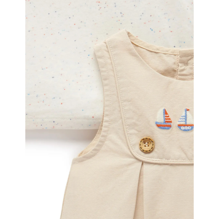 Purebaby Organic Classic Nautical Set - Sand