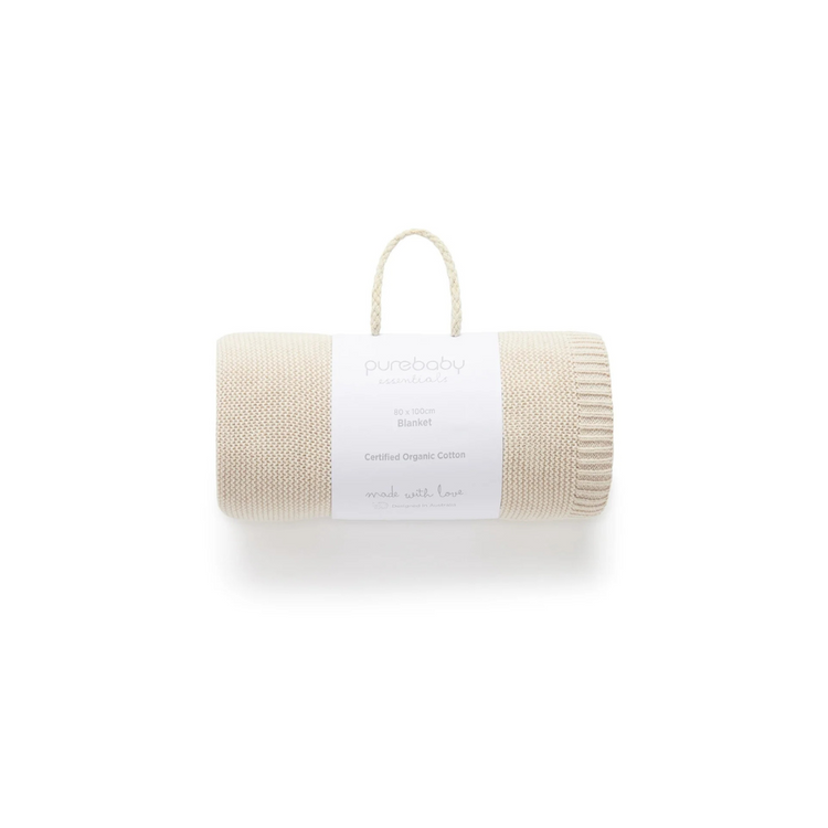 Purebaby Organic Textured Blanket
