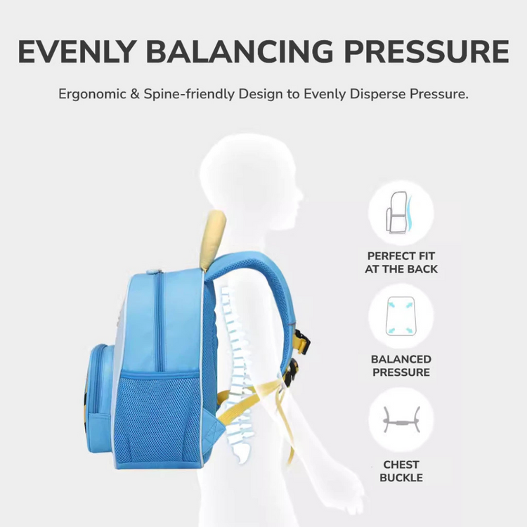 Sun Eight Duoz Ergonomic Preschool Kindergarten Bag