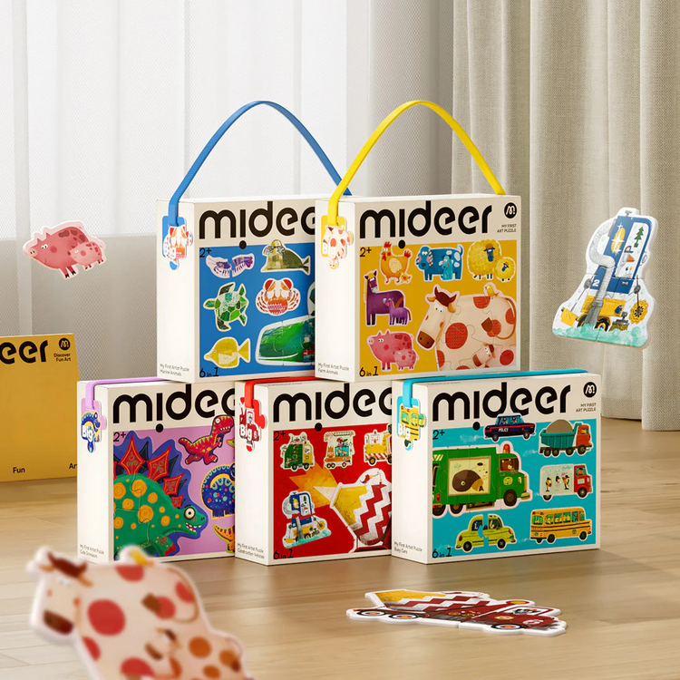 Mideer My First Artist Puzzle for babies (2Y+) - 5 Artist Series designs available