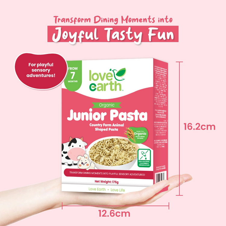 Love Earth Organic Junior Pasta (175g)