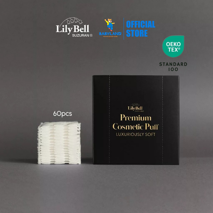 LilyBell Premium Cosmetic Puff 60 pcs