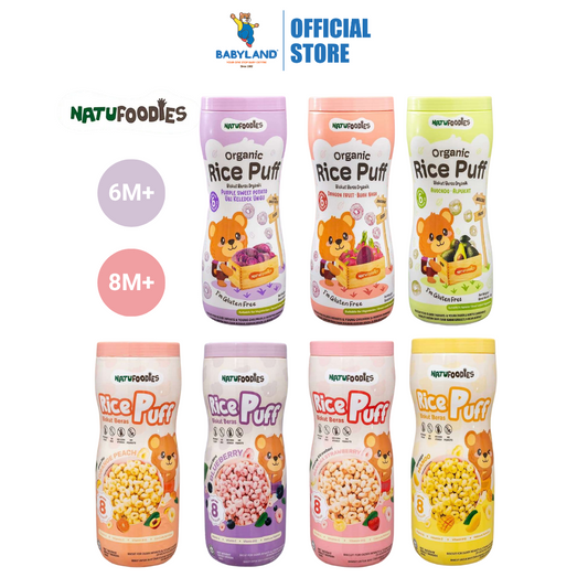 Natufoodies Organic Rice Puffs (6m+) (8m+)