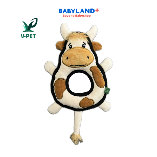V-Pet Rough & Tough Toys - Welcome to the Farm - Cow M