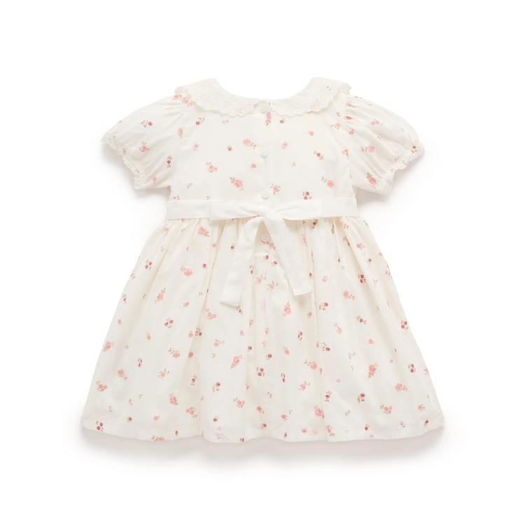 Purebaby Organic Rosebud Print Dress