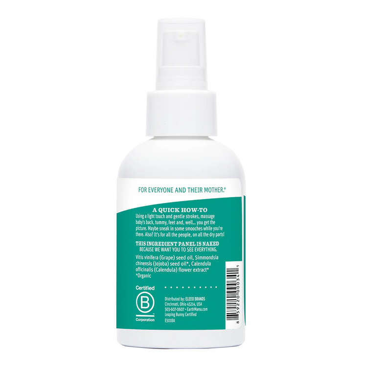 Earth Mama Calendula Baby Oil 120ml
