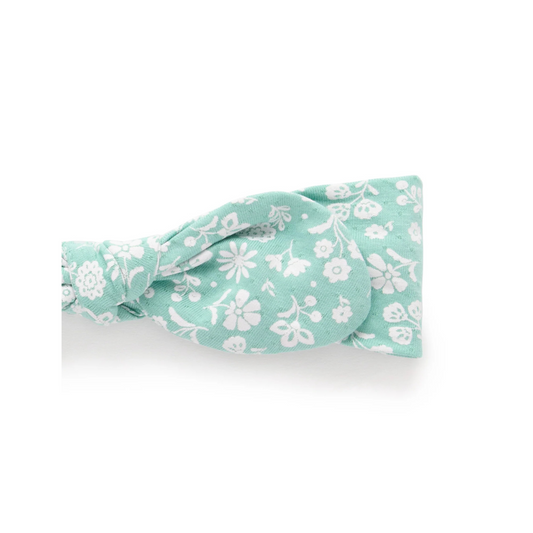 Purebaby Organic Knot Headband - Silhouette Print
