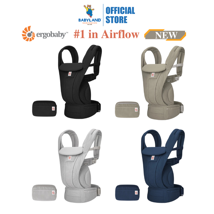 Ergobaby Omni Deluxe All-in-One Mesh Baby Carrier - Newborn to Toddler (0-4 years)