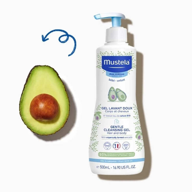 Mustela Gentle Cleansing Gel with Avocado (500ml)