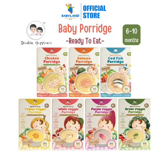 Double Happiness Baby Ready to Eat Porridge | Instant Porridge | Travel friendly food