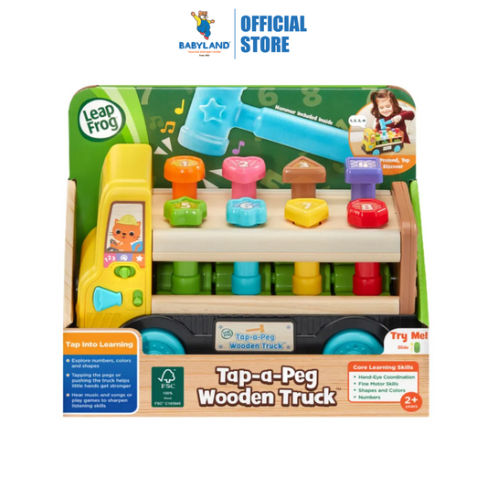 LeapFrog Tap-a-Peg Wooden Truck (2Y+)