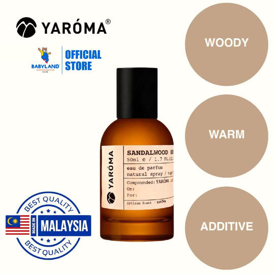 Yaroma SANDALWOOD 88 Perfume 50 mL | Warm Woody Unisex Scent