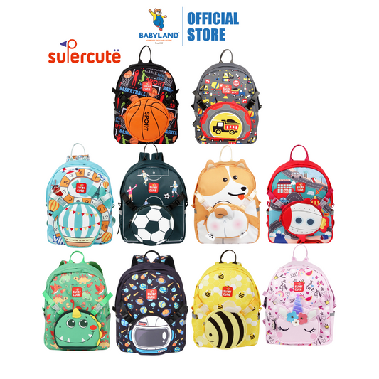 Supercute Two-in-One School Backpack