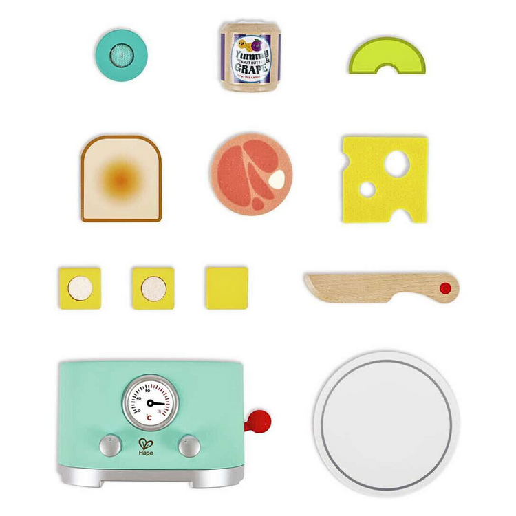 Hape 3215 Ding & Pop-up Toaster (2Y+)