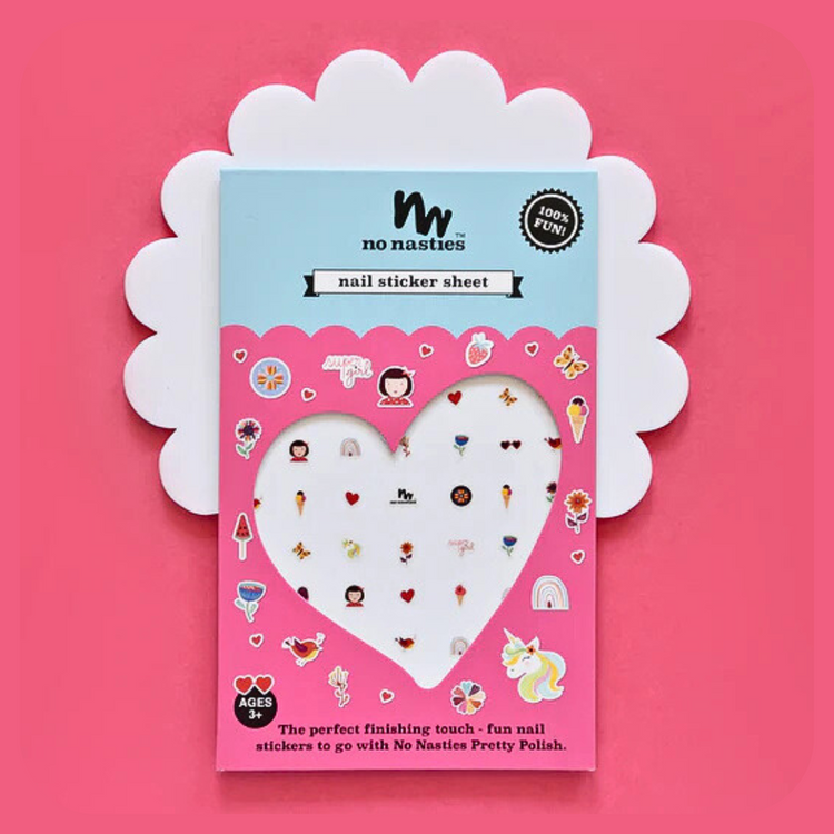 No Nasties Kids Nail Stickers ๐๐ฎ๐๐ ๐ง๐ผ ๐๐ฝ๐ฝ๐น๐
