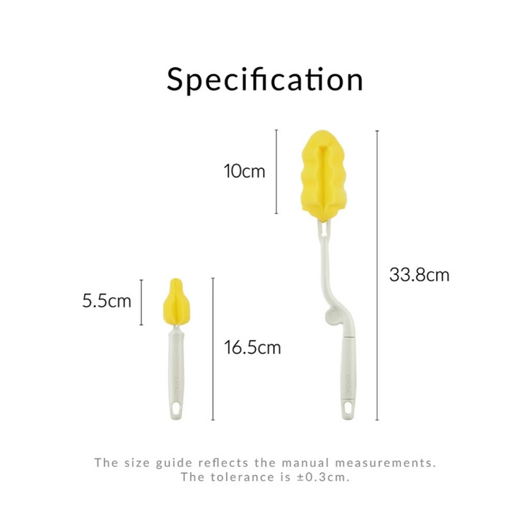 Simba Silky Rotating Sponge Bottle Brush