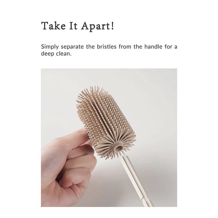Simba Silky Rotating Silicone Bottle Brush